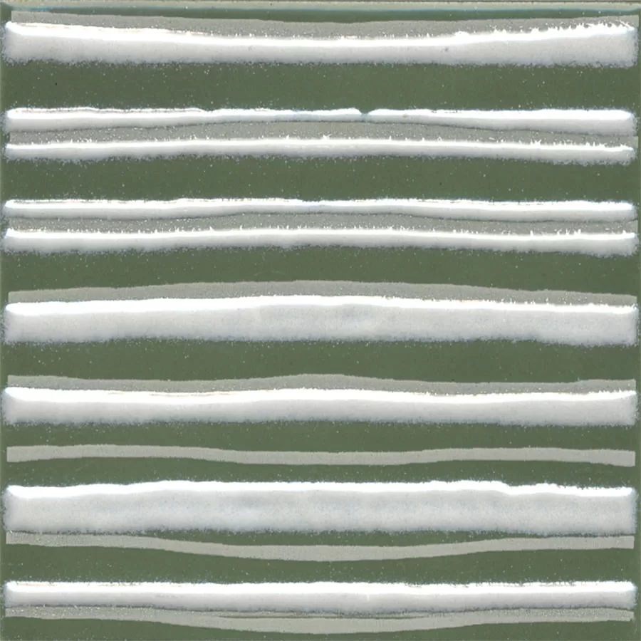 KERAMA MARAZZI KMD3STA023GN Декор Бахия 3 зелёный глянцевый 9,8x9,8x0,7