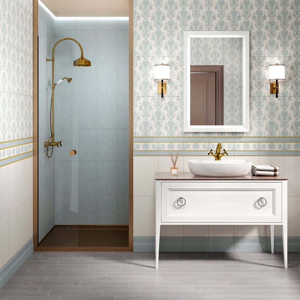 KERAMA MARAZZI PL.C.mi.65\WHT Панель с зеркалом PLAZA Classic 65x100см, цвет белый