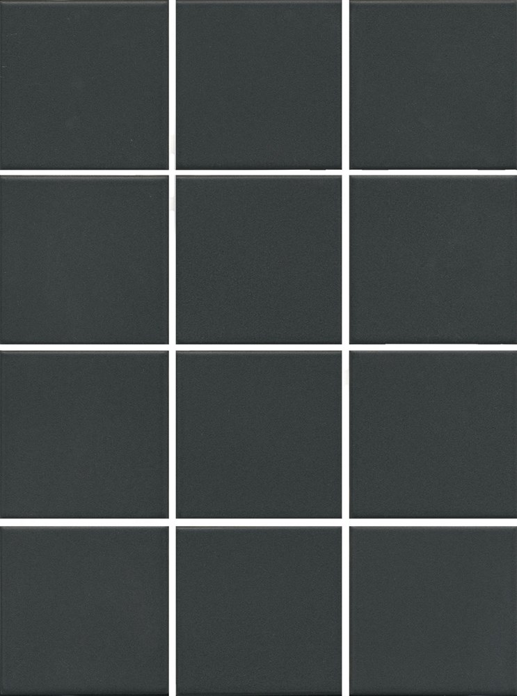 KERAMA MARAZZI 1333 Агуста черный натуральный 9,8х9,8 из 12 частей 9,8x9,8x7