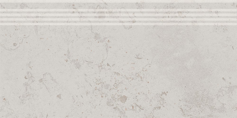 KERAMA MARAZZI DD205320R/GR Ступень Про Лаймстоун серый светлый натуральный обрезной 30x60x0,9