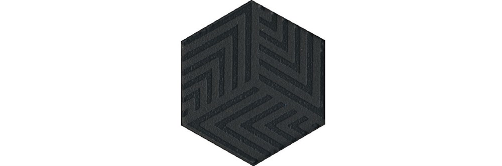KERAMA MARAZZI OS/B241/63001 Декор Агуста черный 5,2х6 6x5,2x6,9