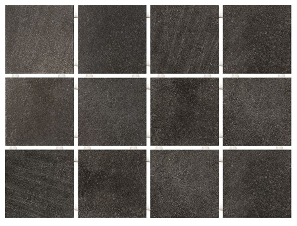 KERAMA MARAZZI 1222H Караоке черный, полотно 29,8х39,8 из 12 частей 9,8х9,8x7