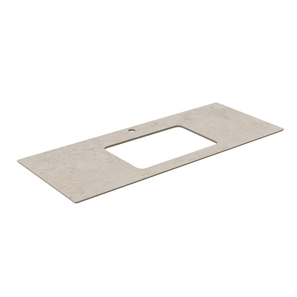 KERAMA MARAZZI PL3.DD590500R/120 PL3.DD590500R/120 Спец. изделие декоративное для раковин, встраиваемых снизу Про Лаймстоун АТ бежевый темный