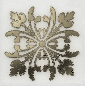 KERAMA MARAZZI HGD/A252/5246 Вставка Клемансо белый 4,9х4,9х6,9