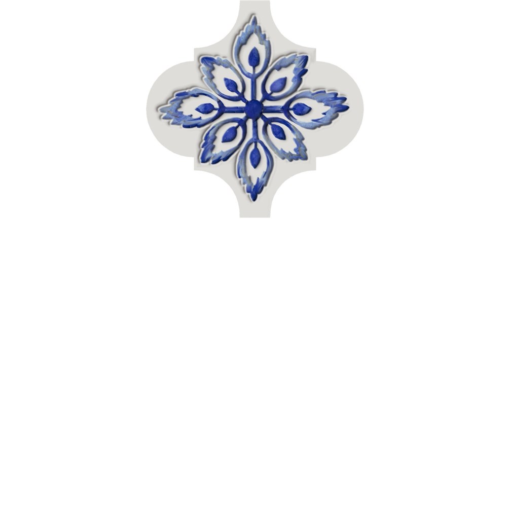 KERAMA MARAZZI VT/A319/65000 Декор Арабески Майолика 4, 6,5х6,5 6,5x6,5x7