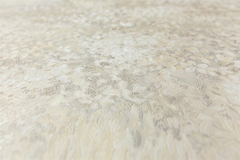 Обои виниловые на флизелиновой основе Апрель мотив 2, жёлтый серый