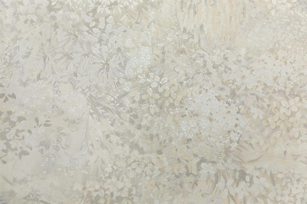 Обои виниловые на флизелиновой основе Апрель мотив 2, жёлтый серый