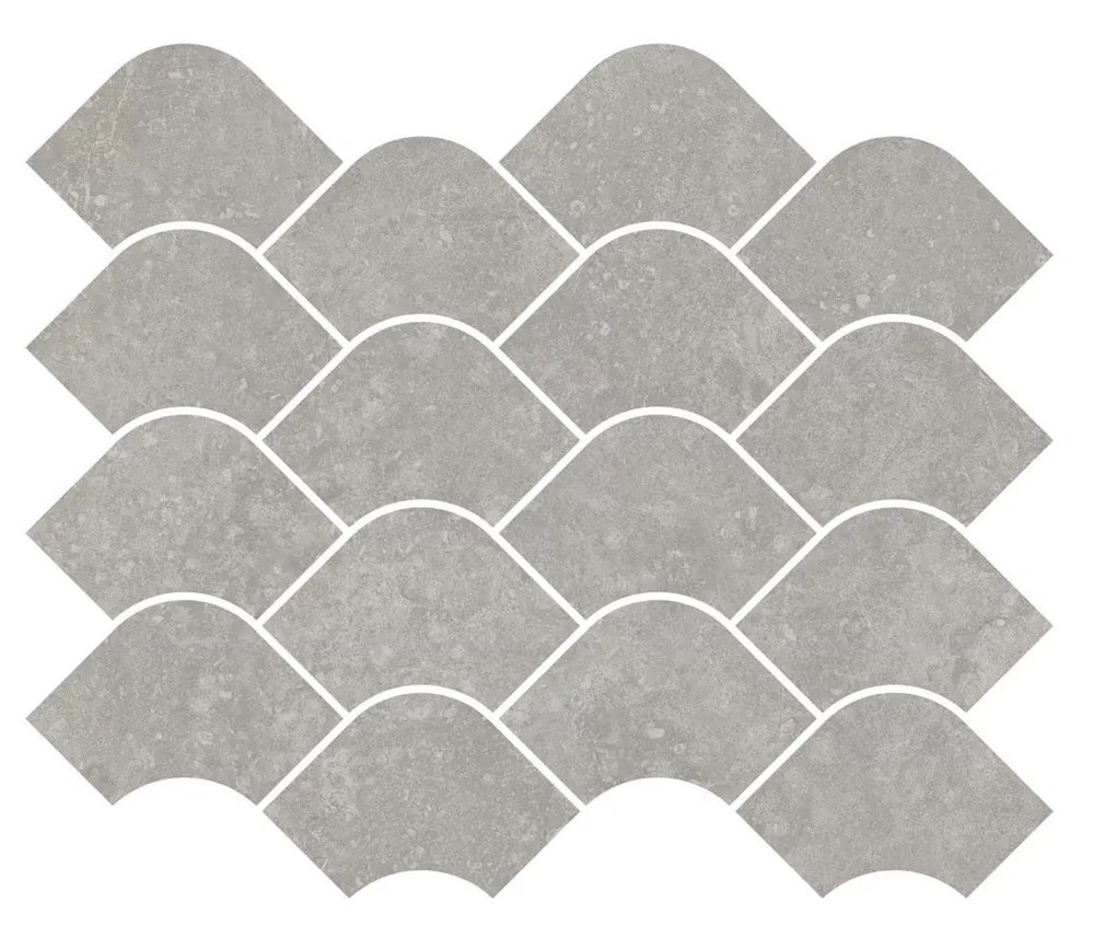 KERAMA MARAZZI KMD2HID002BR Декор Касабланка наборный серый матовый обрезной 30x25x0,9