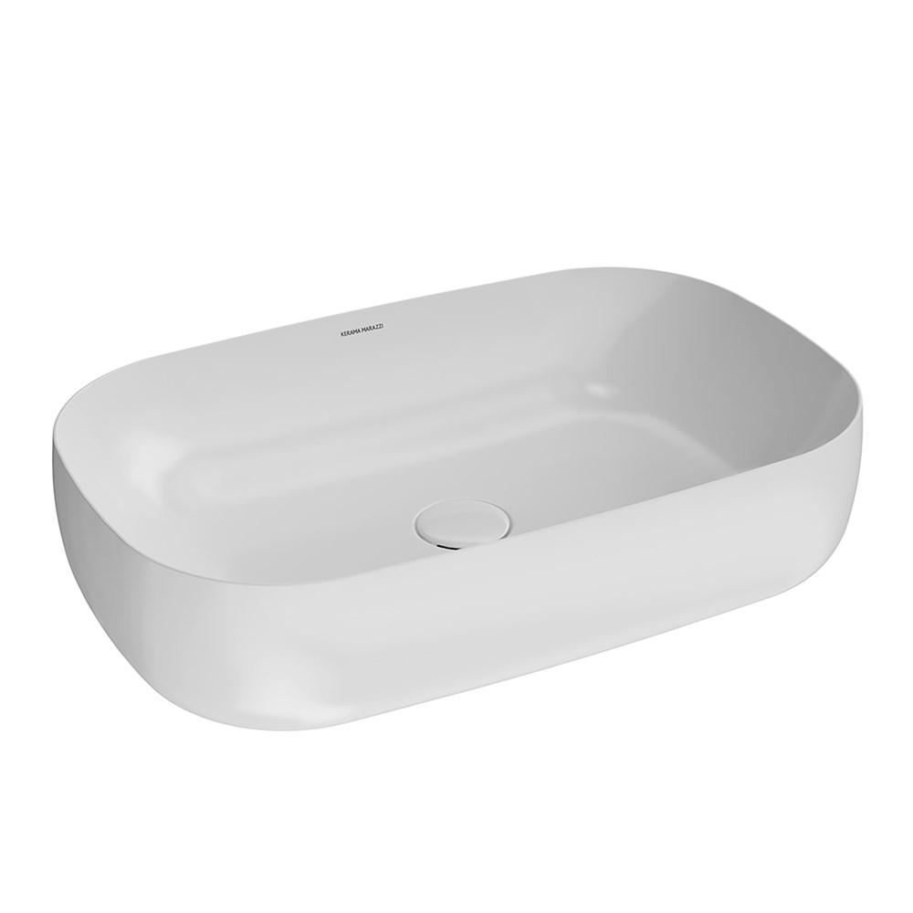 KERAMA MARAZZI MA.wb.65 Раковина MAGICA накладная 65, белая глянцевая