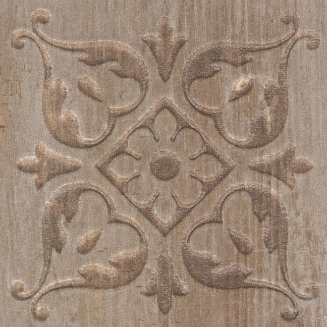 KERAMA MARAZZI STG/B482/SG1550 Вставка Браш Вуд коричневый 9,9х9,9х8