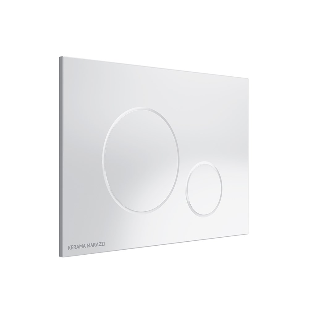 KERAMA MARAZZI M670KM Кнопка управления для скрытых систем инсталляции, белый-глянец (круглая)