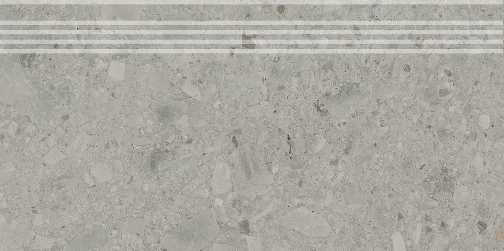 KERAMA MARAZZI DD606020R/GR Ступень Чеппо ди Гре серый матовый обрезной 30x60x0,9