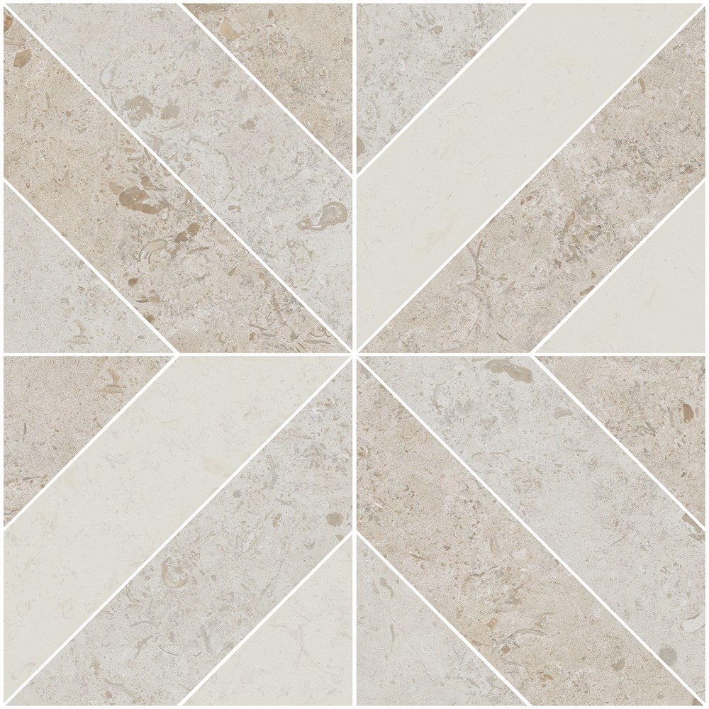 KERAMA MARAZZI ID125 Декор Про Лаймстоун бежевый матовый 60х60 60x60x11
