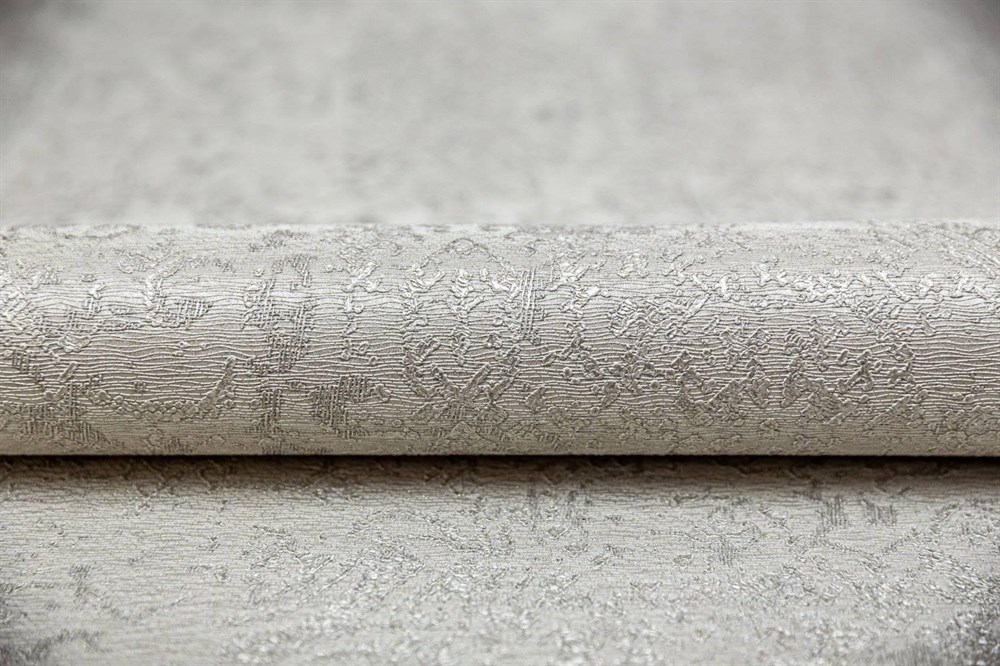 KERAMA MARAZZI KM5409 Обои виниловые Флора серо-бежевый, база 1,06х10 (1, Т F)