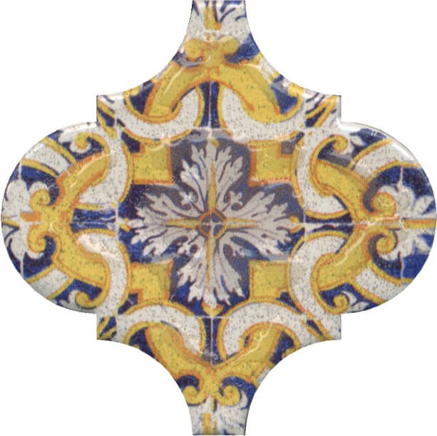 KERAMA MARAZZI OP/A159/65000 Декор Арабески Майолика орнамент 6,5х6,5х7