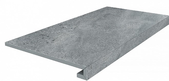 KERAMA MARAZZI DD602320R/GCF Ступень клееная Про Матрикс серый темный обрезной 33x60x0,9