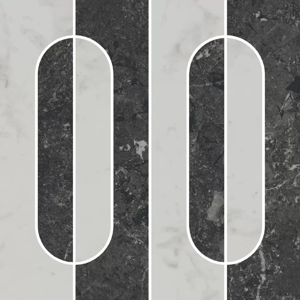 Декор Тубкаль наборный матовый обрезной 30x30x0,9