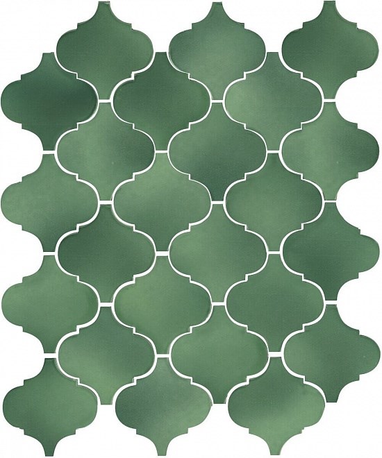 KERAMA MARAZZI 65008 Арабески Майолика зеленый 26х30