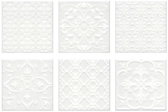 KERAMA MARAZZI 5226 Суррей белый 20х20х7,9