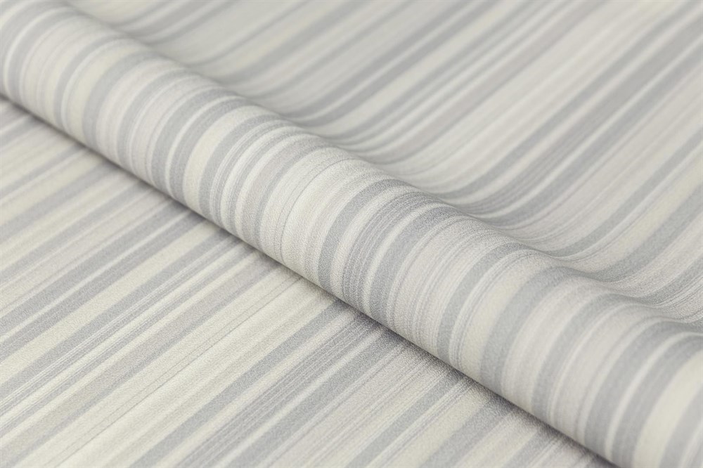 KERAMA MARAZZI KM8312 Обои виниловые Фреш мотив, серый, полоса 1,06х10 (1, Т A) направленная стыковка