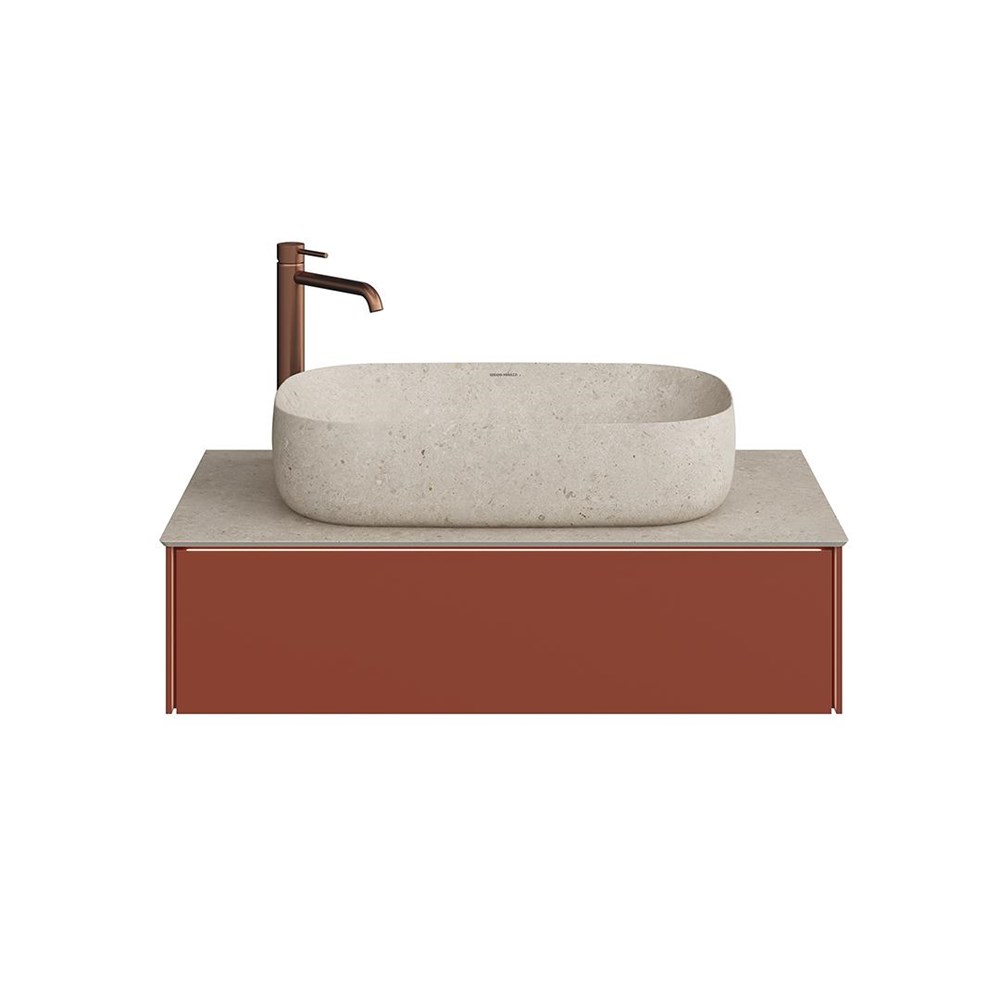 KERAMA MARAZZI MA.90.1/VR.M Тумба MAGICA подвесная 90, 1 ящик, венецианский красный матовый