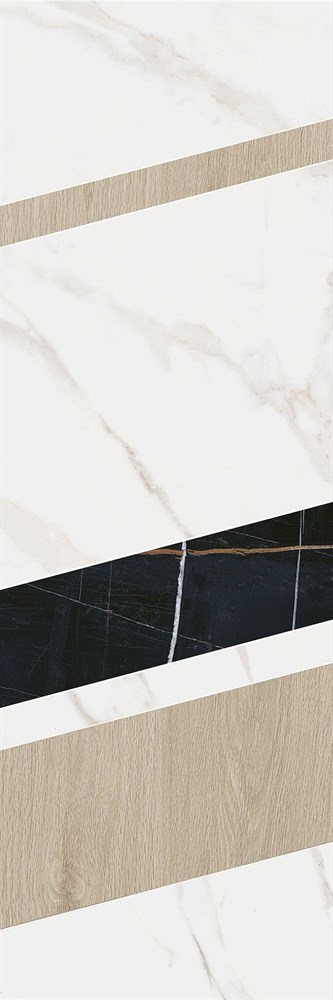 KERAMA MARAZZI ID129 Декор Бертран 1 микс 40x120 40x120x10