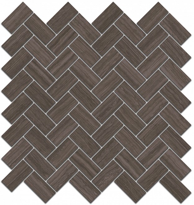 KERAMA MARAZZI 190/003 Декор Грасси коричневый мозаичный 31,5х30х11