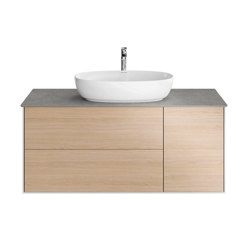 KERAMA MARAZZI PLB.M.120.3/OAK.V Тумба PLAZA Modern подвесная 120 дуб виченца 3 ящика