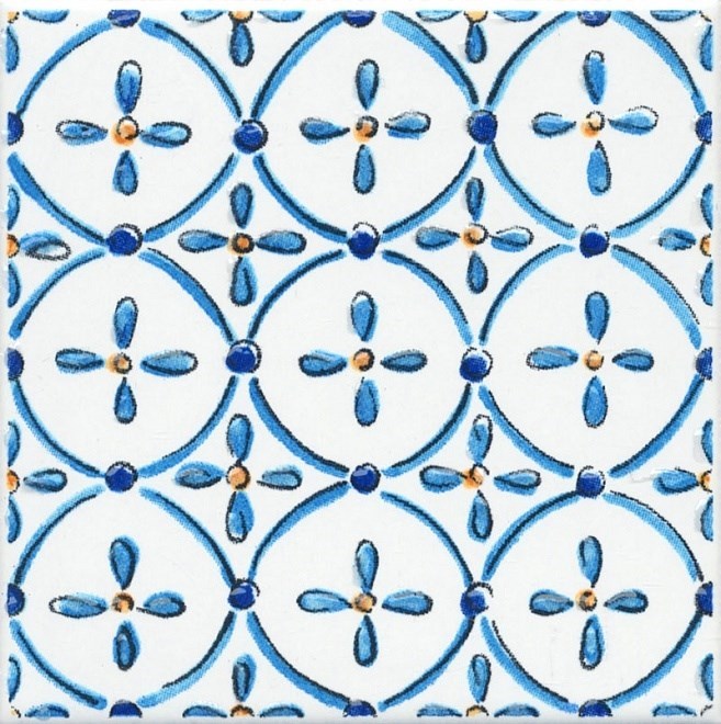 KERAMA MARAZZI STG/A450/5232 Декор Капри майолика 20х20х6,9