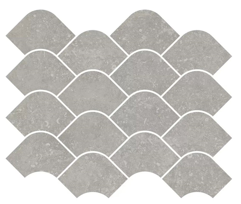 KERAMA MARAZZI KMD2HID002BR Декор Касабланка наборный серый матовый обрезной 30x25x0,9