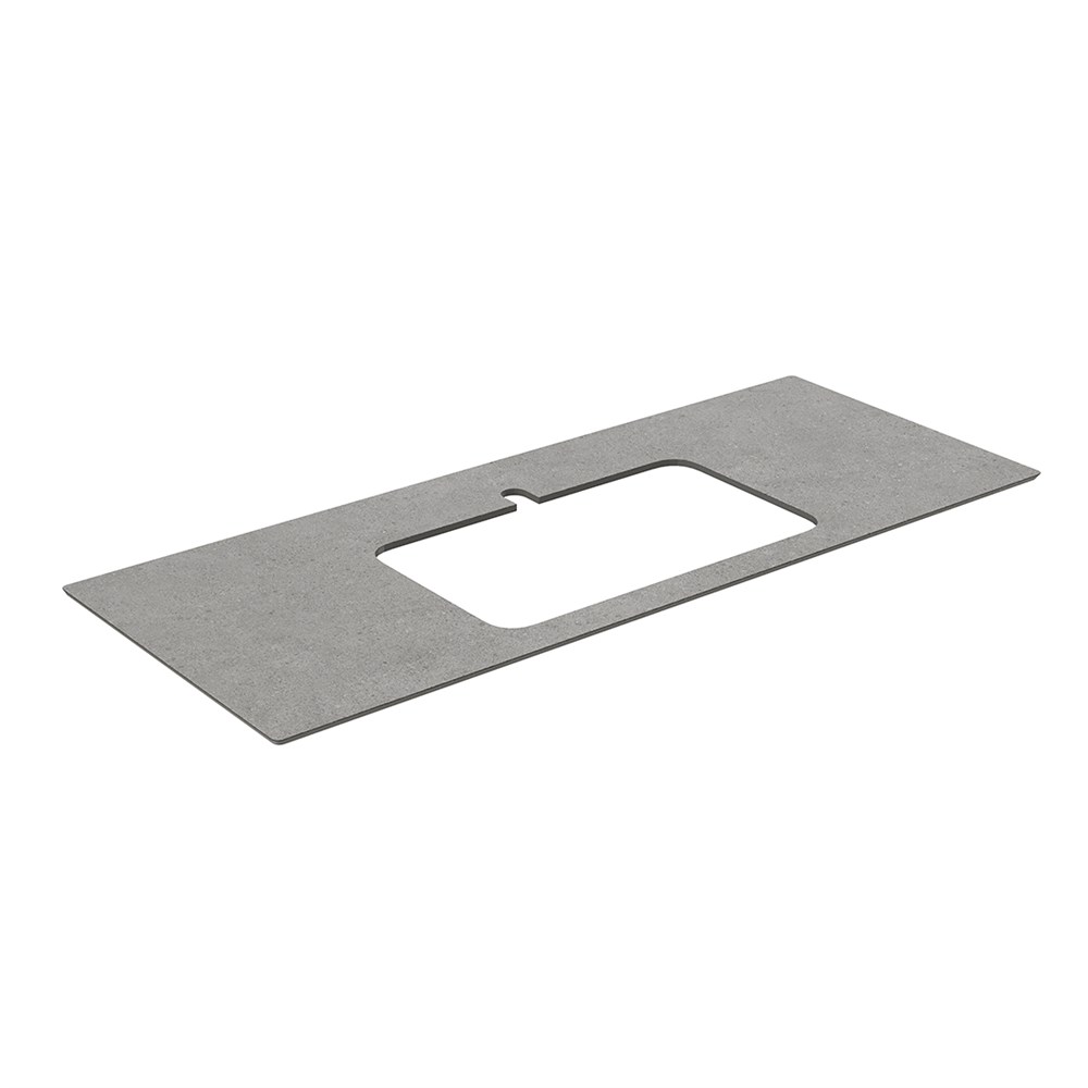 KERAMA MARAZZI PL2.DL500920R/120 Спец. изделие для раковин, встраиваемых сверху, 120 см Фондамента серый