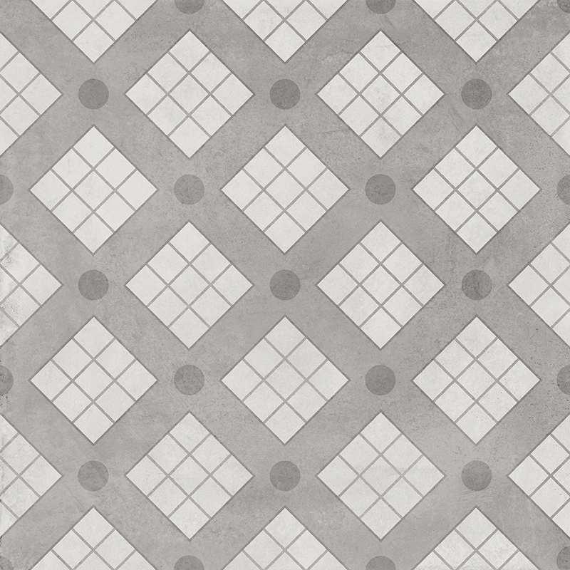 KERAMA MARAZZI SG1576N Карнаби-стрит орнамент серый 20x20x8