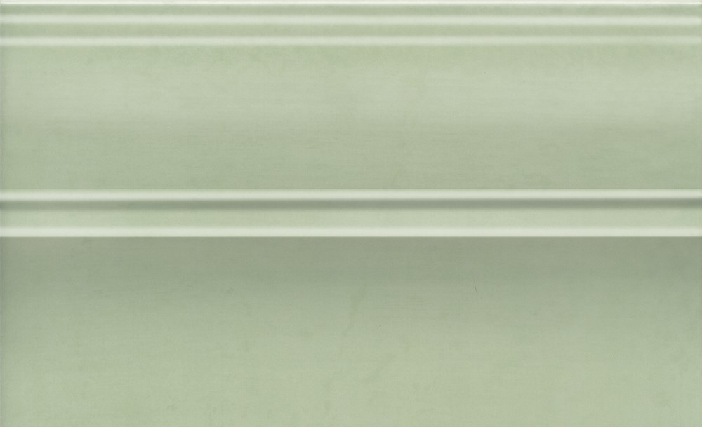 KERAMA MARAZZI FMB027 Плинтус Левада зеленый светлый глянцевый 25х15 25x15x15