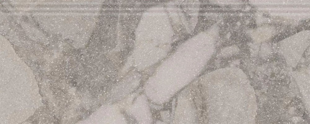 Плинтус Рабат Стоун серый матовый обрезной 30x12x1,3