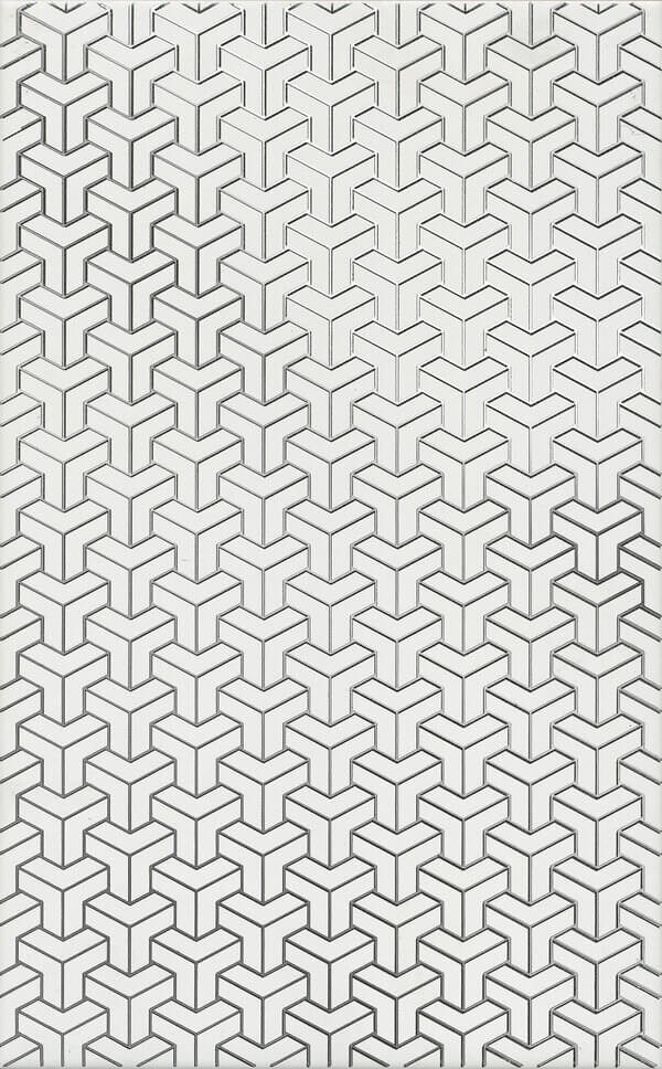KERAMA MARAZZI HGD/A371/6397 Декор Ломбардиа белый 25x40x8