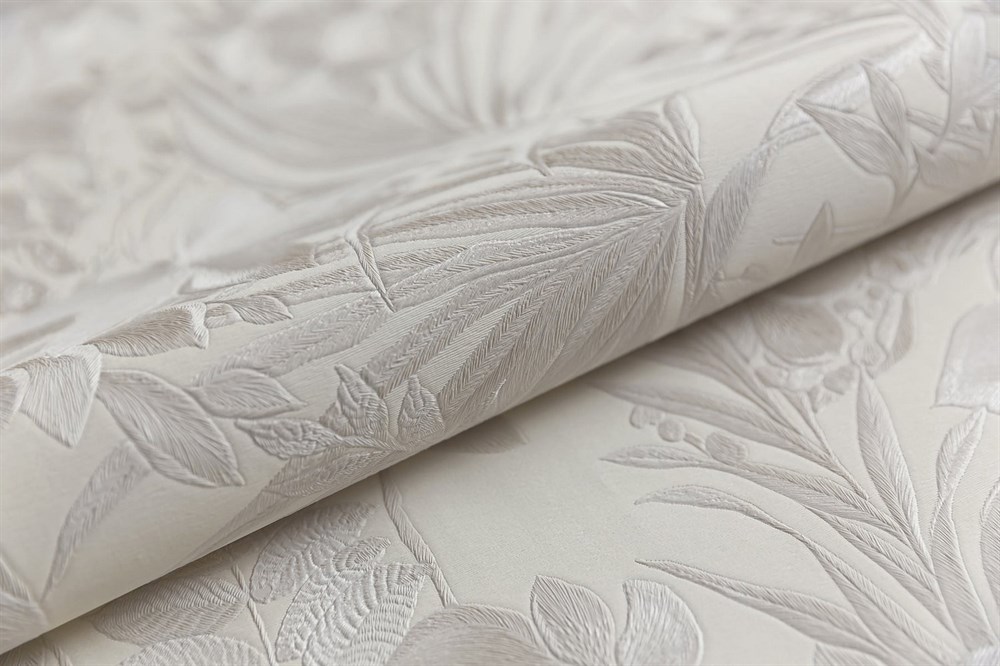 KERAMA MARAZZI KM5901 Обои виниловые Джангл мотив, светлый бежевый (1, Т D)