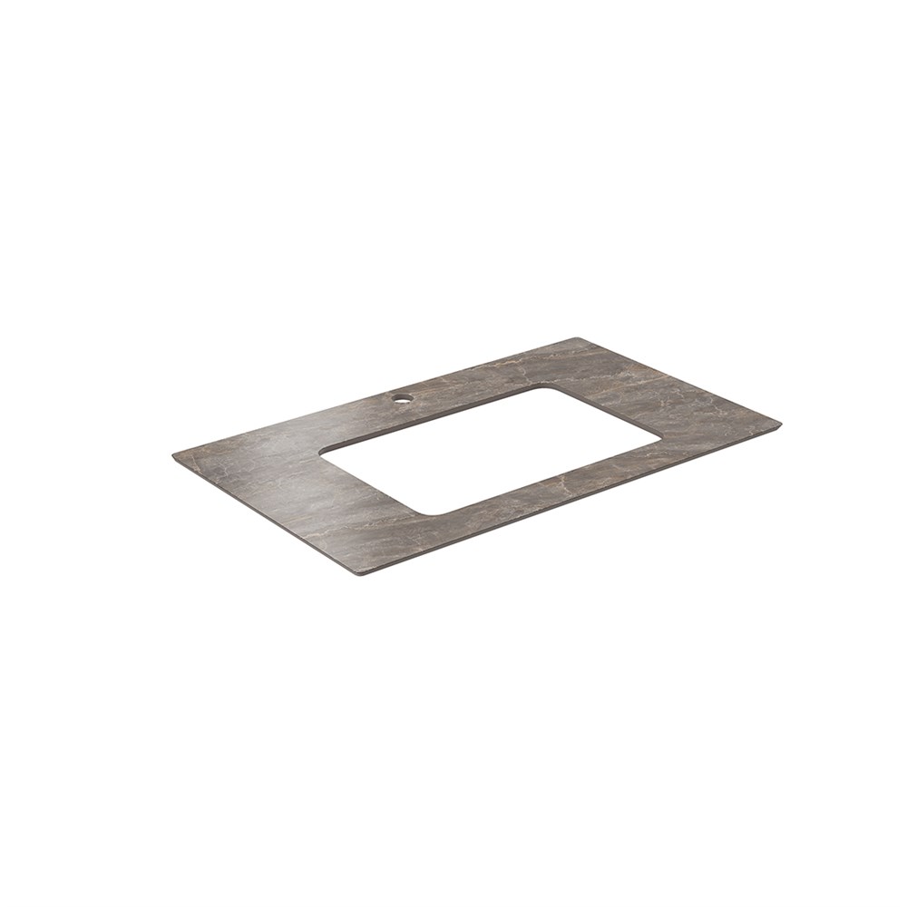 KERAMA MARAZZI PL3.VT280\80 Спец. изделие декоративное для раковин, встраиваемых снизу Парнас пепельный лаппатированный