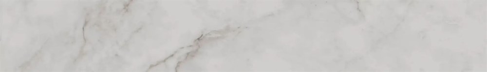 Плинтус Тубкаль белый матовый обрезной 60x9,5x0,9