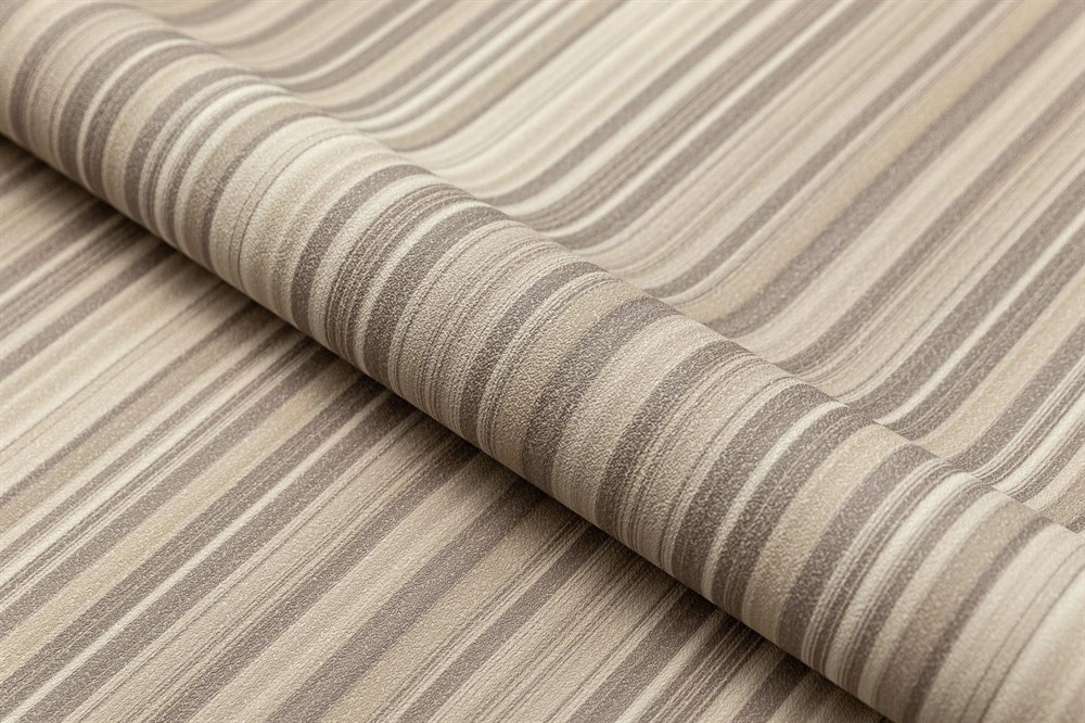 KERAMA MARAZZI KM8313 Обои виниловые Фреш мотив, бежевый, полоса 1,06х10 (1, Т A) направленная стыковка