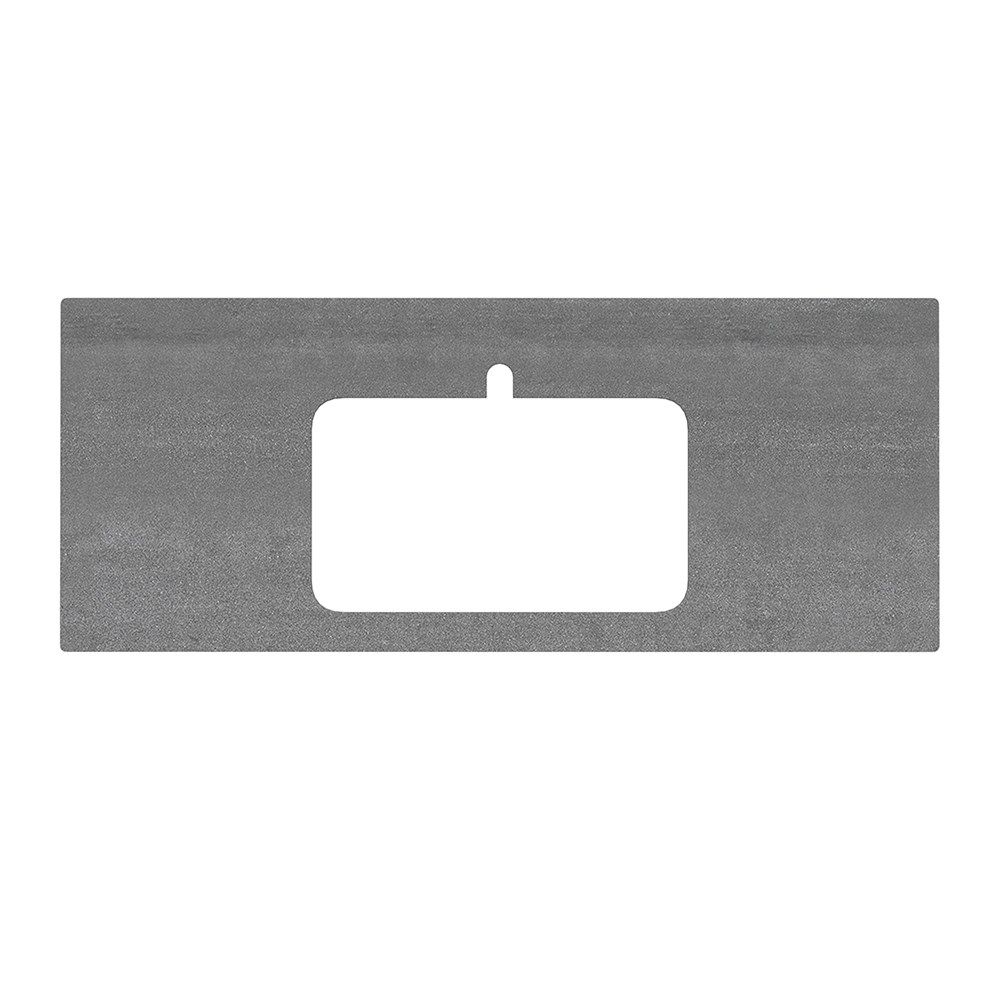 KERAMA MARAZZI PL2.DD500600R\120 Спец. изделие для раковин, встраиваемых сверху, 120 см Про Дабл антрацит