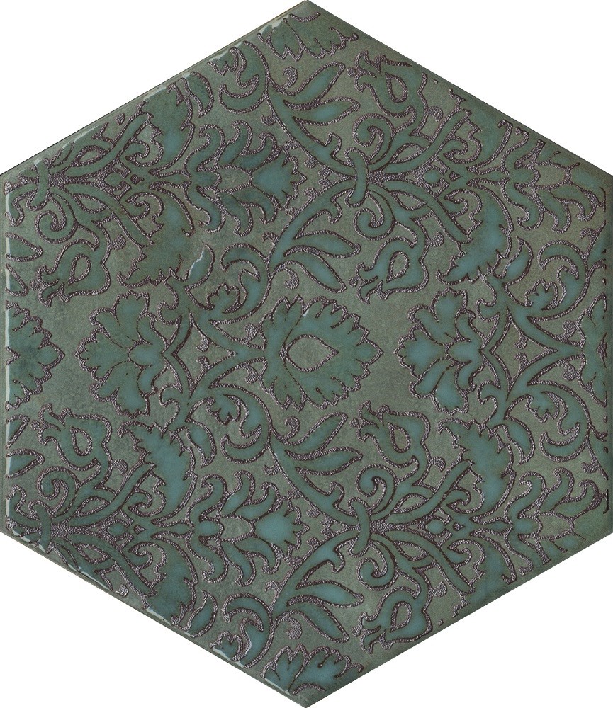KERAMA MARAZZI VT/B560/SG23037N Декор Гроссето зелёный 20x23,1x0,7
