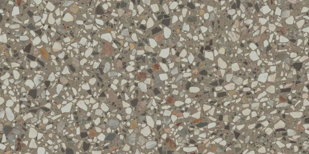 Ступень клееная фронтальная Бричиола серый матовый обрезной 33x60x0,9