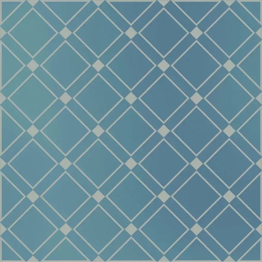 KERAMA MARAZZI KMD3STA016GN Декор Бахия 1 бирюзовый глянцевый 9,8x9,8x0,7