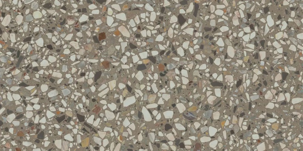 Ступень клееная фронтальная Бричиола серый матовый обрезной 33x60x0,9