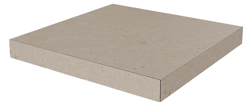 KERAMA MARAZZI DD601920R/GCA Ступень угловая клееная Про Матрикс бежевый 33x33x0,9