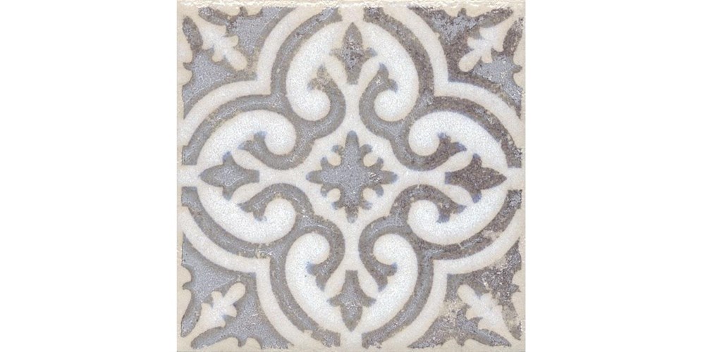 KERAMA MARAZZI STG/A408/1266H Вставка Амальфи орнамент коричневый 9,8x9,8x7