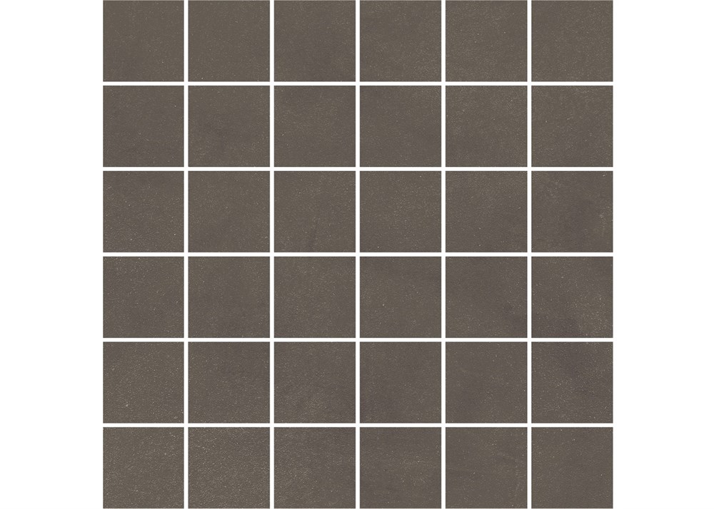 KERAMA MARAZZI DD6418/MM Декор Про Чементо мозаичный коричневый тёмный матовый 30x30x0,9