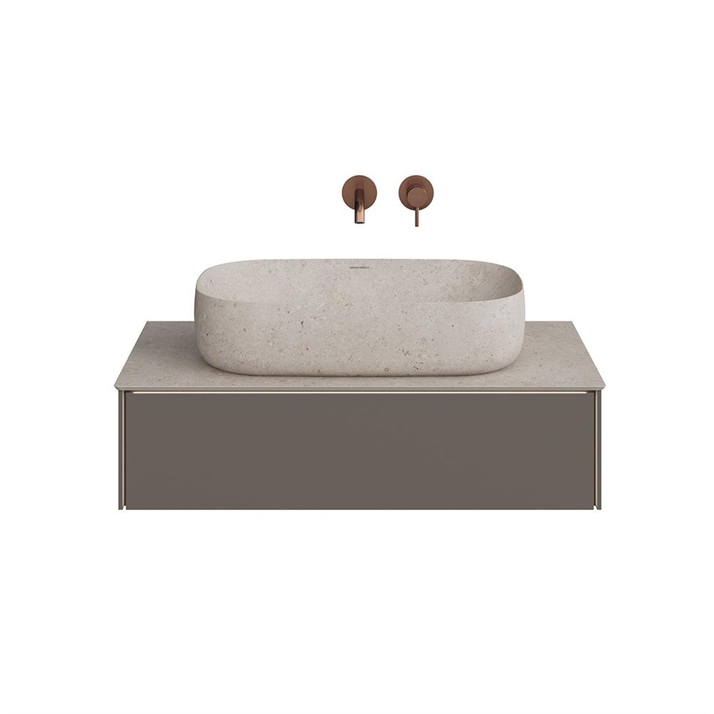 KERAMA MARAZZI MA.90.1/EGR.M Тумба MAGICA подвесная 90, 1 ящик, вечерний серый матовый