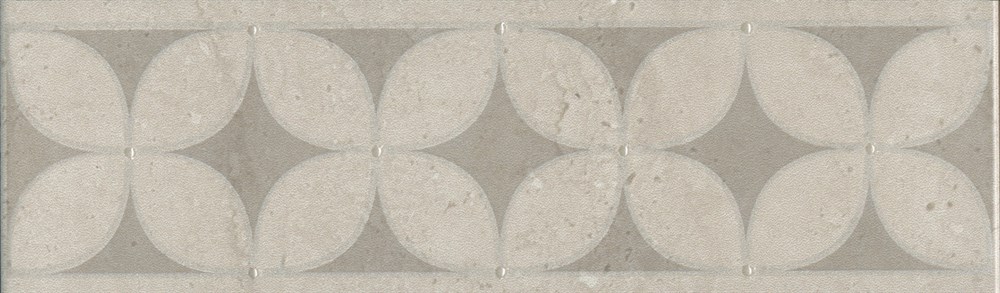 KERAMA MARAZZI OS/A217/8340 Бордюр Туф бежевый светлый глянцевый 20х5,7 20x5,7x6,9