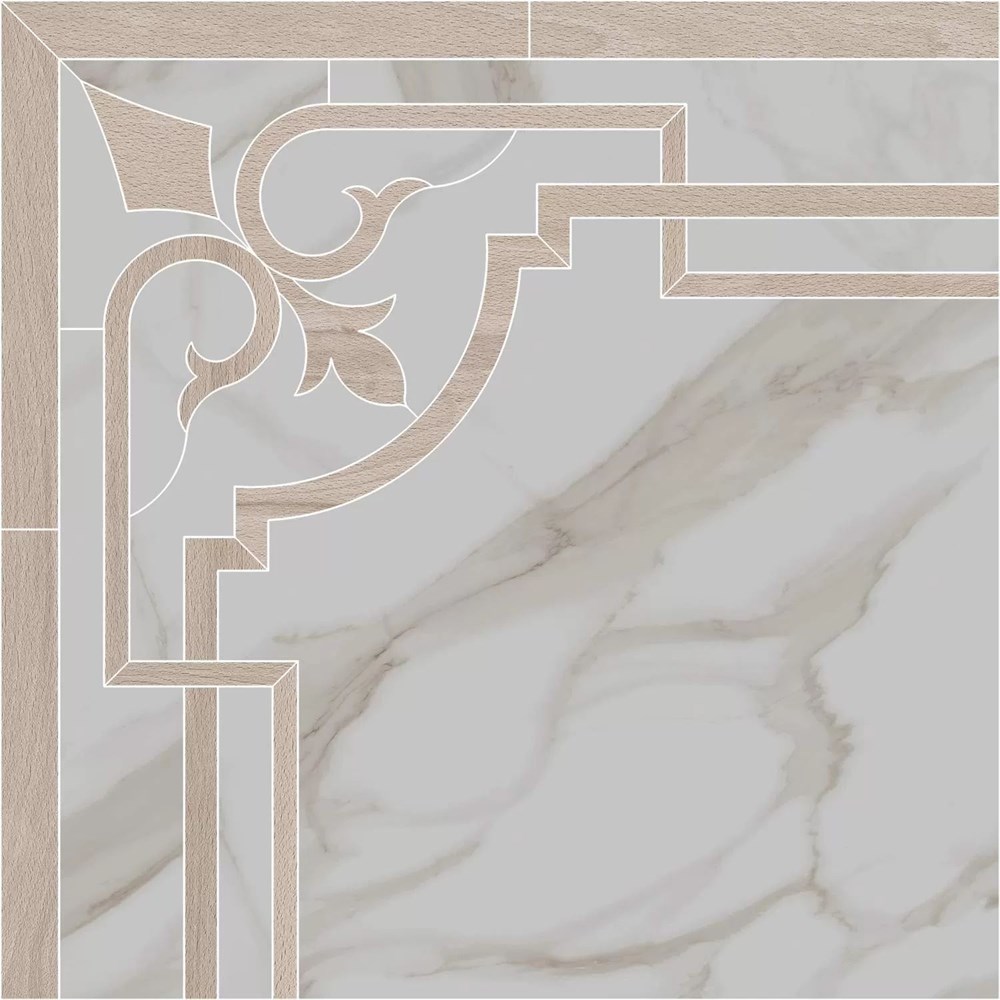KERAMA MARAZZI ID117T Декор Карелли наборный 60x60x0,9